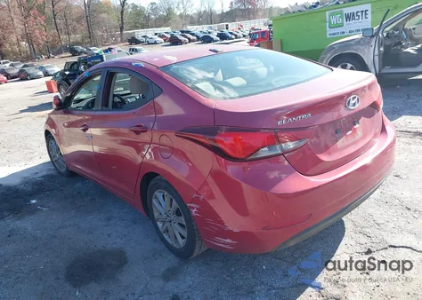2014 Hyundai Elantra Se (Ulsan Plant) from USA, damaged, VIN KMHDH4AE1EU083381